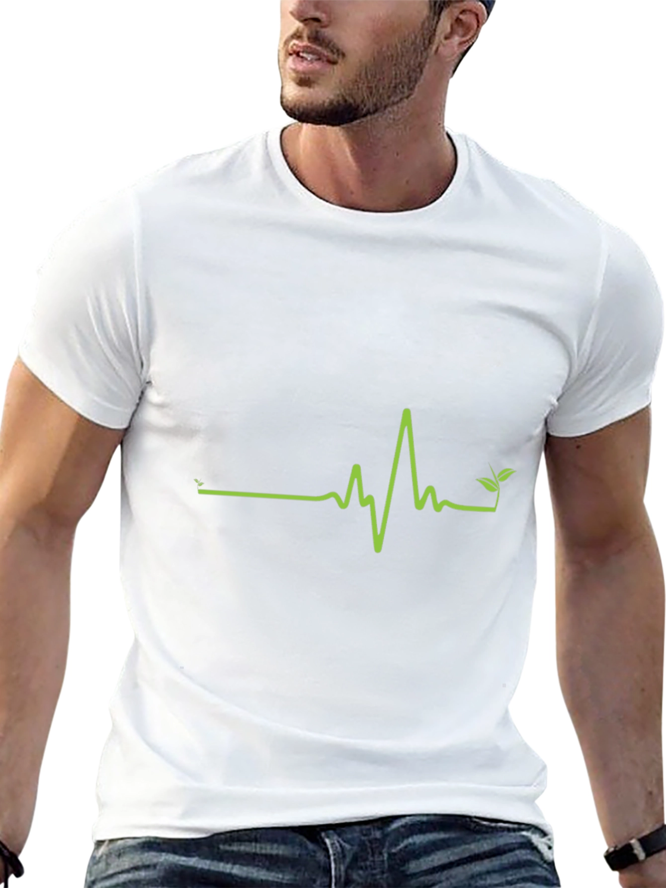 Life Pulse T-Shirt - Green Design