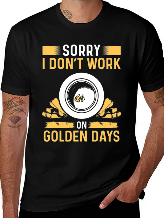 Funny Golden Days Graphic T-Shirt
